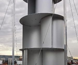 Une éolienne spécialement adaptée en milieu urbain
