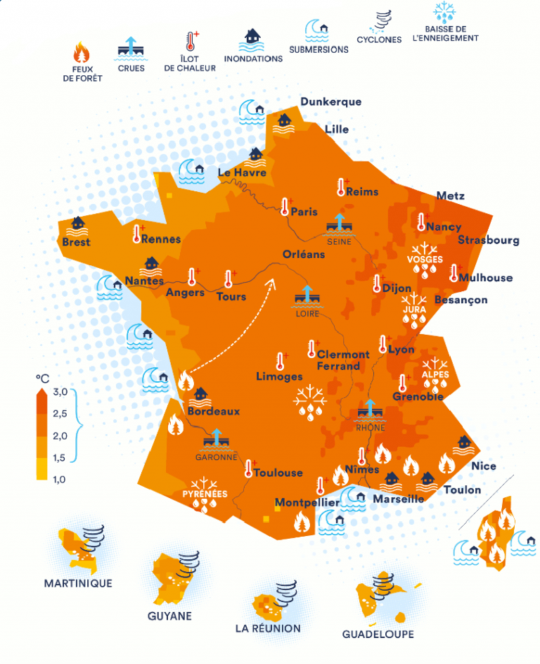 Quel climat pour la France en 2050 ? | Techniques de l'Ingénieur