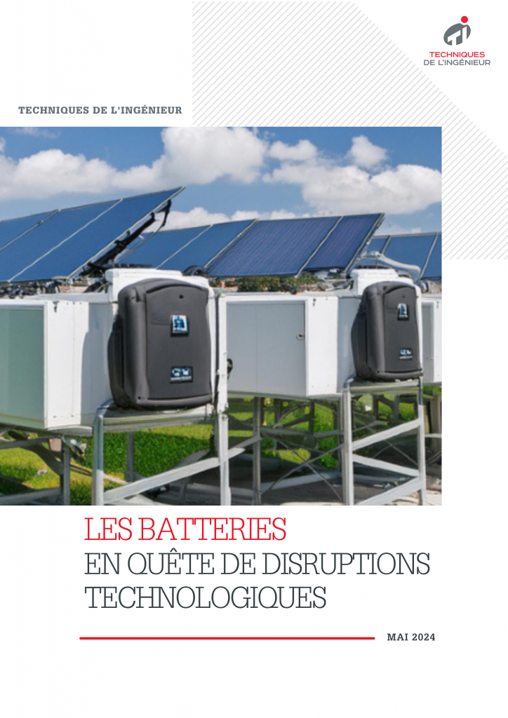 “Batteries in quest of technological disruption” – White paper