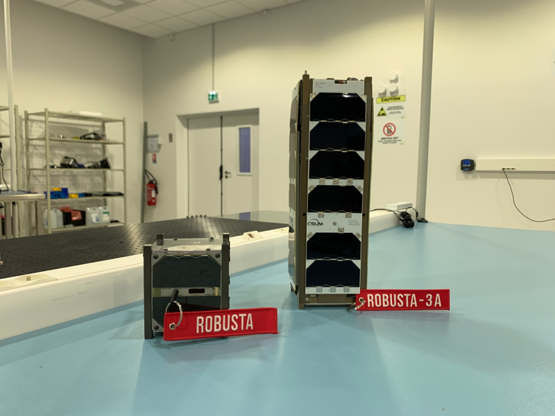 ROBUSTA-3A est un CubeSat de 3 unités