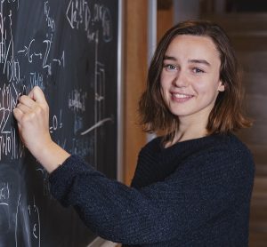 Sibylle Marcotte, doctorante au sein du Département de mathématiques et applications (DMA) et du Centre sciences des données à l’ENS-PSL