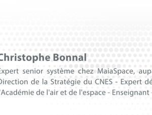 Christophe Bonnal&nbsp;:&nbsp;"Dépolluer le ciel, un défi pour le trafic spatial"