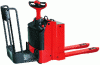 Figure 4 - Stand-on electric pallet truck with back protection