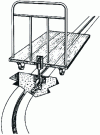 Figure 16 - Underground chain conveyor (from CFC document, Towveyor system)