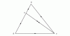Figure 8 - Determination of Cauchy's formula: case where α is on the image of γ without being a vertex of the triangle