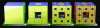 Figure 13 - First four iterations of Menger's sponge construction (Wikipedia)