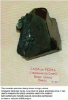 Figure 8 - Hematite specimen showing its large, almost orthogonal faces in pairs (LIMA project)