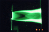 Figure 9 - Free supersonic flow. Mapping coherent structures using a dynamic flat sheet and high-pressure global seeding (doc. IGE)