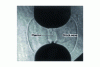 Figure 14 - Exploitation of the previous hologram by ombroscopy. Significant misfocusing (ISL doc.)