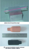 Figure 19 - Aerogel photos