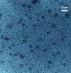 Figure 6 - Transmission electron microscopy (TEM) of a MIL-101 material in which activated carbon (AC) has been incorporated and doped with aluminum (MIL-101+AC+925ppmAl). (according to [4])
