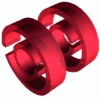 Figure 7 - Cut circular resonators