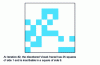 Figure 5 - Disordered Vicsek fractal at iteration n 2