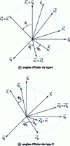 Figure 3 - Type I and II Euler angles