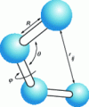 Figure 2 - Representation of the various terms involved in the expression of a force field