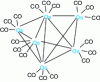 Figure 11 - Representation of the molecule [Os6 (CO)18] formed by the fusion of three tetrahedra