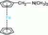 Figure 36 - Mannich reaction on ferrocene leading to [Fe (C5H5) {C5H4CH2N (CH3)2}]