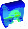 Figure 3 - Simulation to understand the causes of cracking