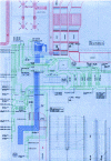 Figure 14 - Presynthesis: the passage of different networks in an office building project