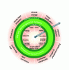 Figure 8 - Kate Raworth's "donut" [44], which uses planetary limits to define its environmental "ceiling" (© Doughnut Economics, CC BY-SA 4.0, commons.wikimedia.org)