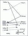 Figure 10 - Representation of nitric acid by the level of its quantum orbitals, according to Myers et al. (1997)