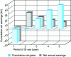 Figure 2 - NPV of the demand planning IS deployment project