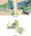 Figure 23 - Krones and KHS system cylinder infeed and outfeed mechanisms