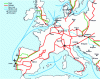 Figure 22 - Trans-European transport networks