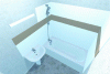 Figure 12 - Bathroom #1 in configuration #3