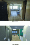 Figure 13 - Comparison of the virtual and real housing controls