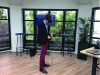 Figure 7 - Demonstration of the BETA virtual reality application prototype at LEONARD:Paris