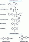 Figure 2 - Different types of photoinitiators used in light-curing resins