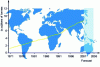 Figure 35 - World polyurethane market growth 2002 (Source: Hennecke Bayer)