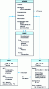 Figure 2 - National and international organizations