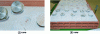 Figure 15 - Cohesive fracture (within the material) in samples Y3PW and Y4PW