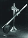 Figure 25 - Weighted pantine for measuring wire tension (Maillefer-extrusion document)