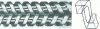 Figure 8 - Interpenetrating counter-rotating twin-screw geometry, conveying zone [6]