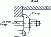 Figure 24 - Example of a clamping device for mold halves on press platens