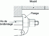 Figure 24 - Example of a clamping device for mold halves on press platens