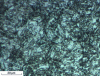Figure 9 - X38CrMoV5 steel after quenching and three tempering operations at 500 ˚C