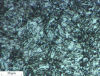 Figure 9 - X38CrMoV5 steel after quenching and three tempering operations at 500°C