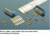 Figure 3 - Overmolded and cambered connectors for the electronics industry (doc. PMPC)
