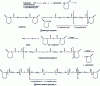 Figure 6 - Different chemical structures of type 6 modified polyamides