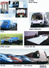 Figure 16 - Composite lining parts (ALSTOM manufacture)