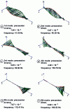 Figure 50 - Steam turbine: first 6 modes at 4,800 rpm (Sysrotor - license, CNRS-INSA-Lyon-LMSt)