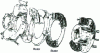 Figure 2 - Disc brakes: steel rotor and organic linings ( Fouga CM170 )