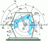 Figure 13 - Basic spherical epicyclic gearbox