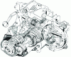 Figure 16 - Peeling view of a 2-shaft end box: Peugeot-Citroën BE 3