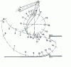 Figure 31 - The result of using a transmission with two cardan joints voluntarily offset by 90°. Each curve is parameterized in time