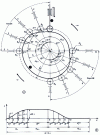 Figure 30 - Graphical determination of the theoretical cam profile: case of a translational follower